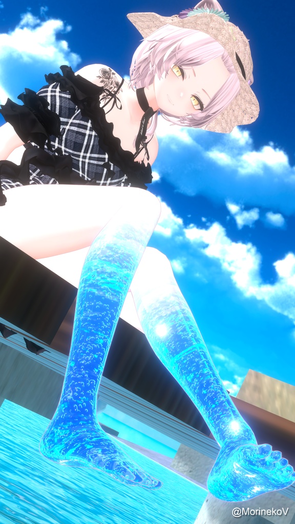 【42+αアバター対応】水中ソックス🫧-Water Socks🫧