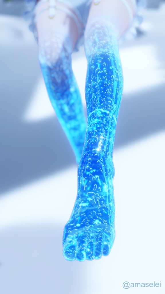 【42+αアバター対応】水中ソックス🫧-Water Socks🫧