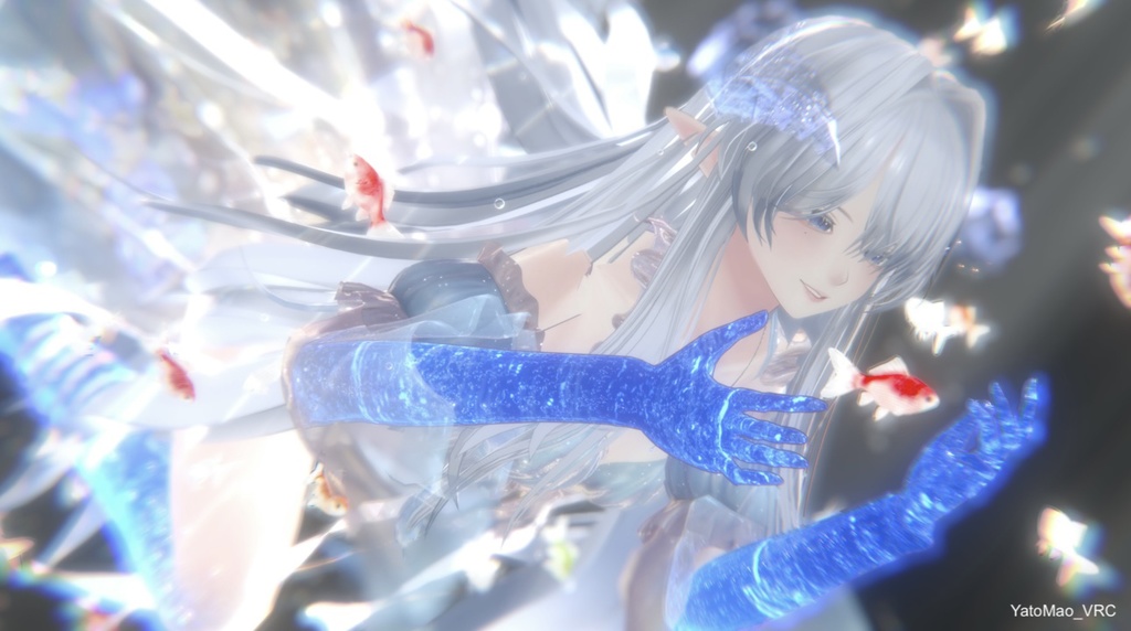 【42+αアバター対応】水中グローブ🫧-Water Gloves🫧