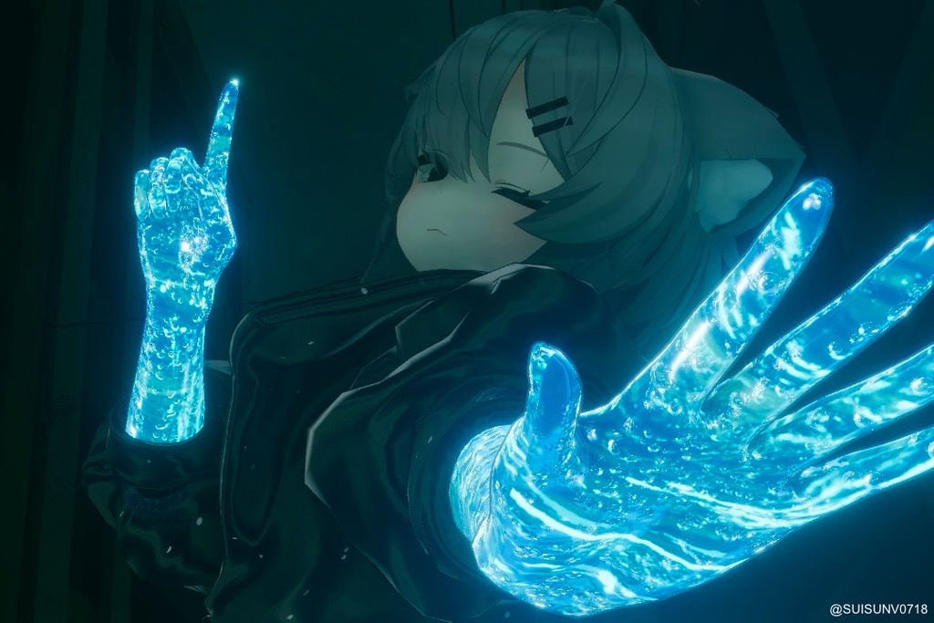 【42+αアバター対応】水中グローブ🫧-Water Gloves🫧