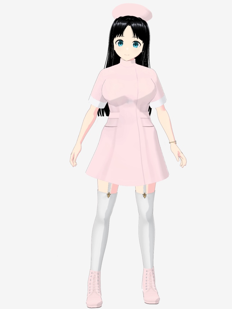 ミニスカナース服 (Mini-skirted nurse uniform)