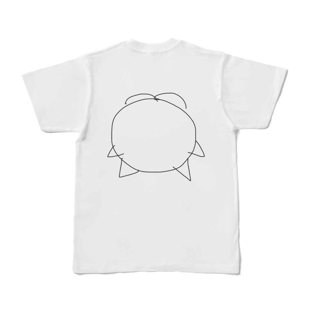 くり目ちゃんのTシャツ(白)