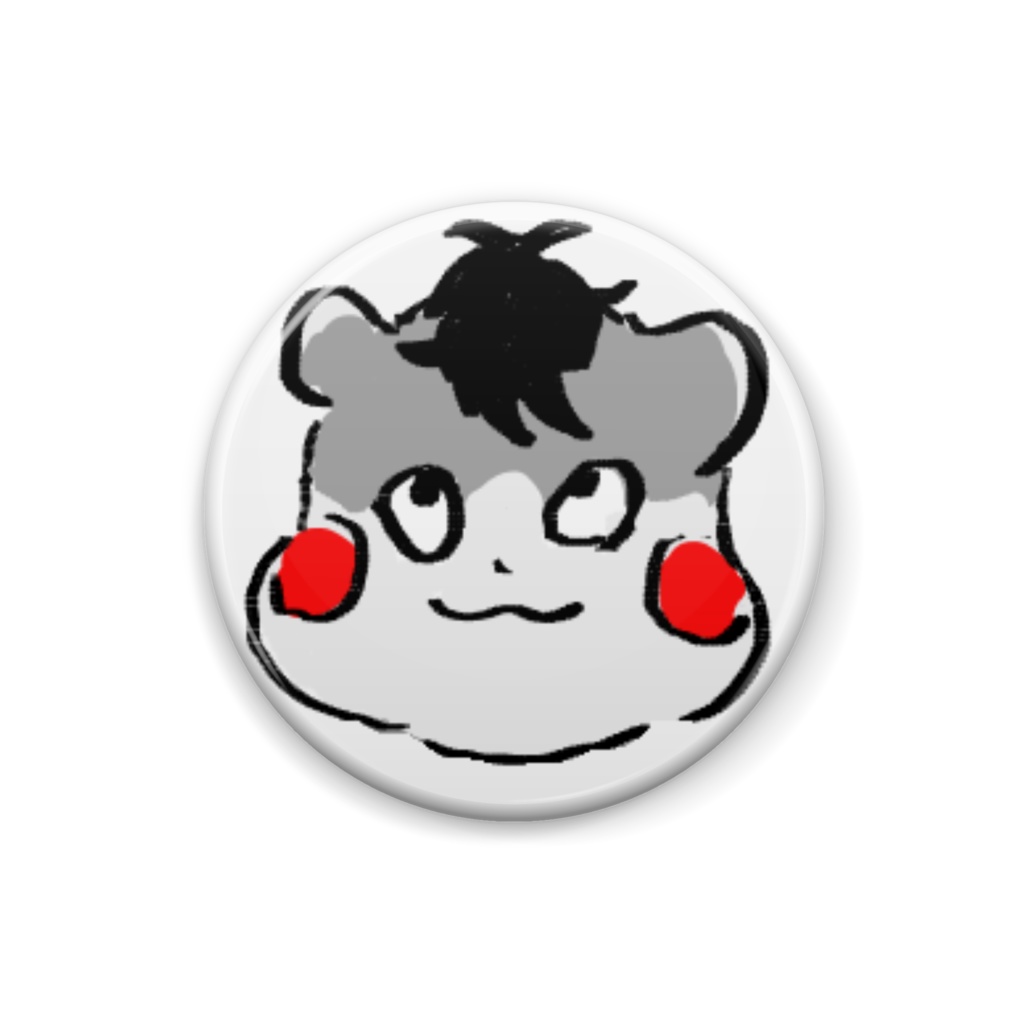 むーたろといつも一緒缶バッジ