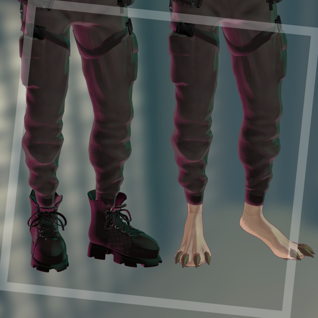 オリジナル3Dモデル「HowlHeart」