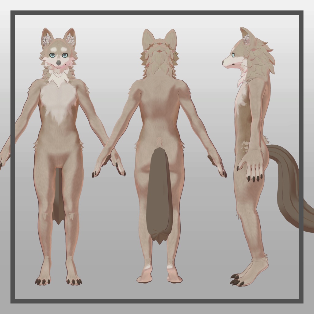 オリジナル3Dモデル「少年 HowlHeart」 (Young HowlHeart)