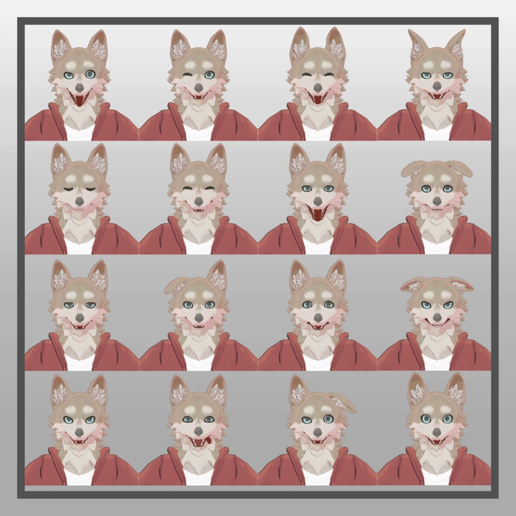 オリジナル3Dモデル「少年 HowlHeart」 (Young HowlHeart)