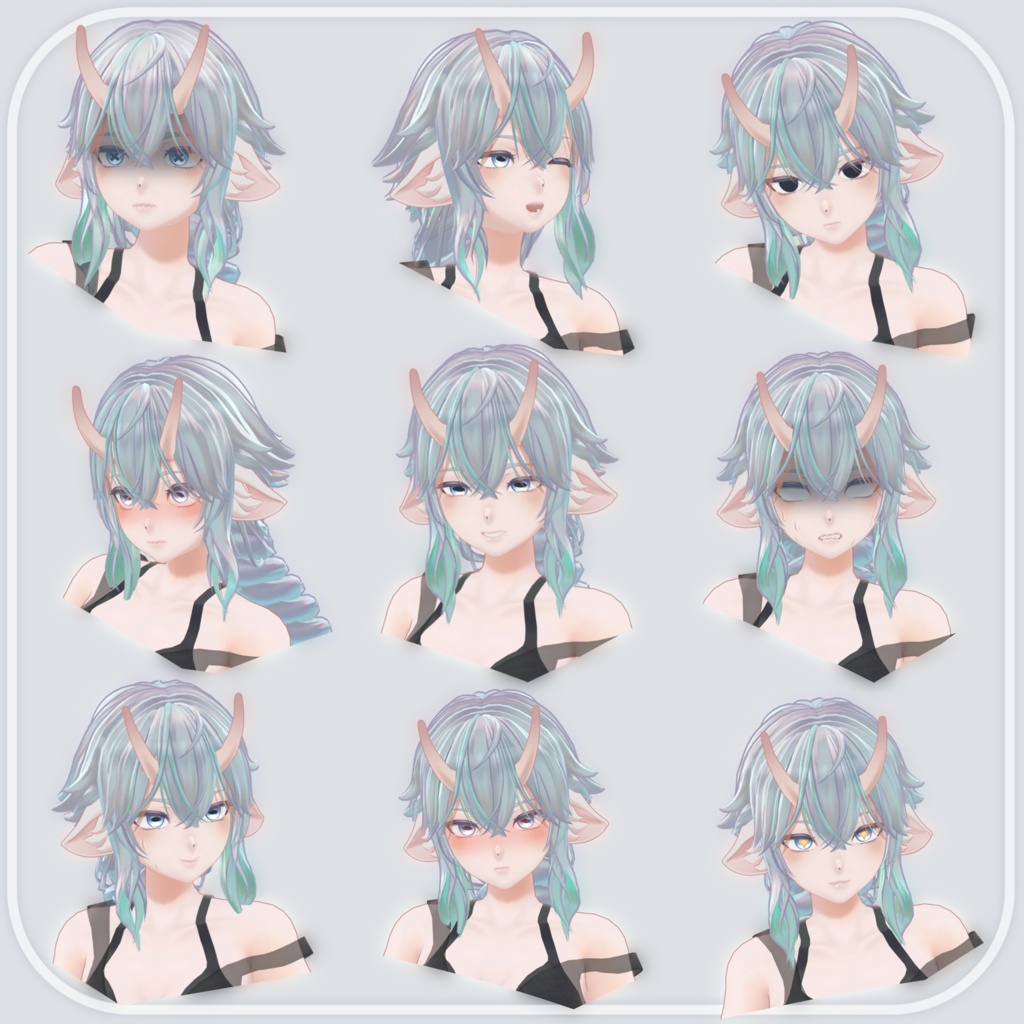 オリジナル3Dモデル「Fauna」