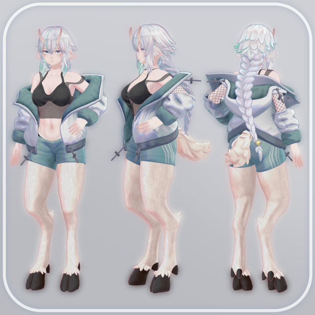 オリジナル3Dモデル「Fauna」