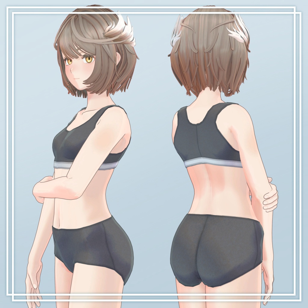 オリジナル3Dモデル「Elioska(エリオスカ)」(PC版&Android版)