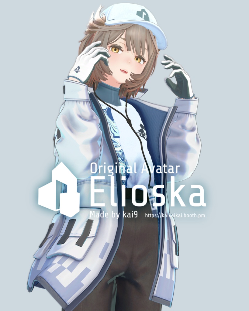 オリジナル3Dモデル「Elioska(エリオスカ)」(PC版&Android版)