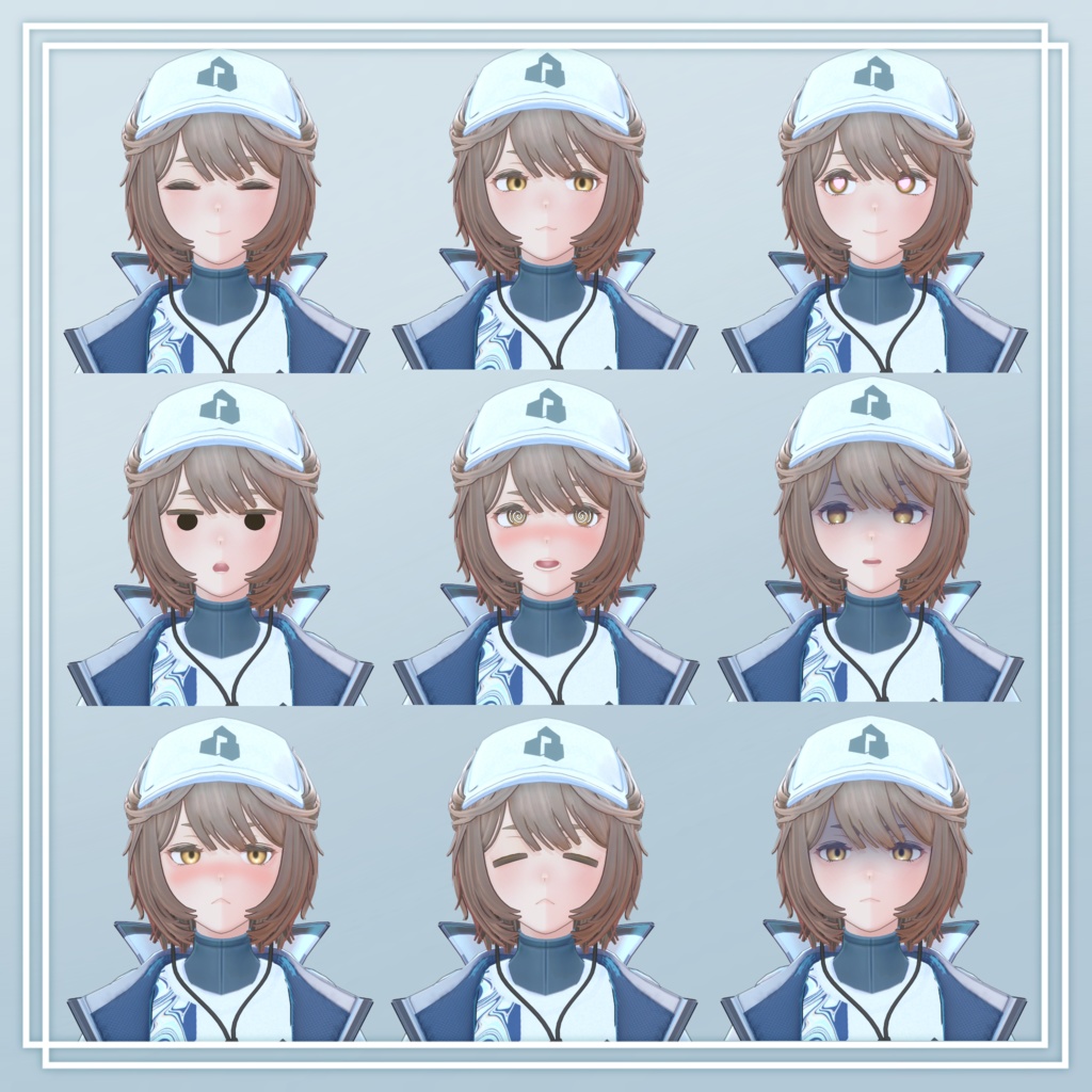 オリジナル3Dモデル「Elioska(エリオスカ)」(PC版&Android版)