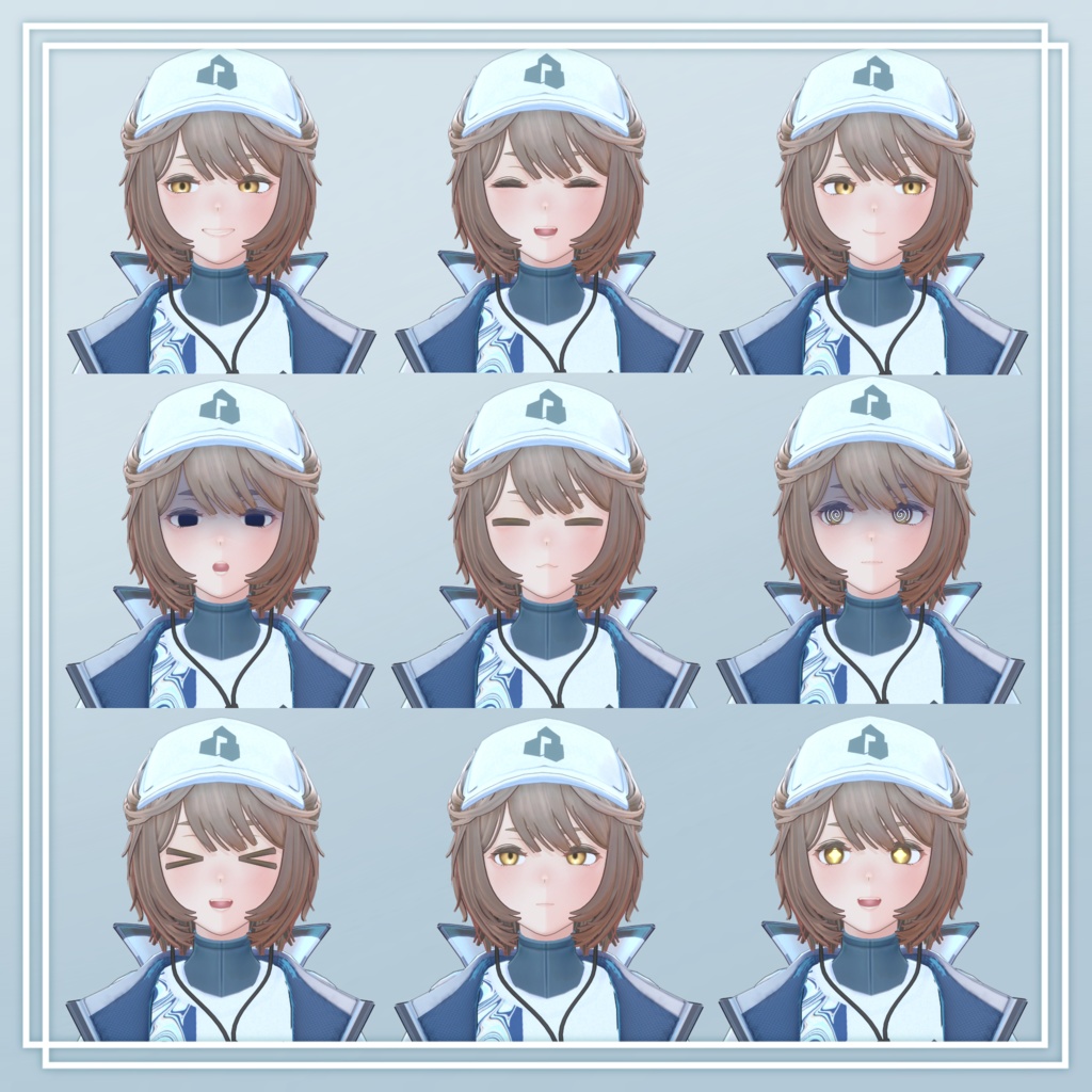 オリジナル3Dモデル「Elioska(エリオスカ)」(PC版&Android版)