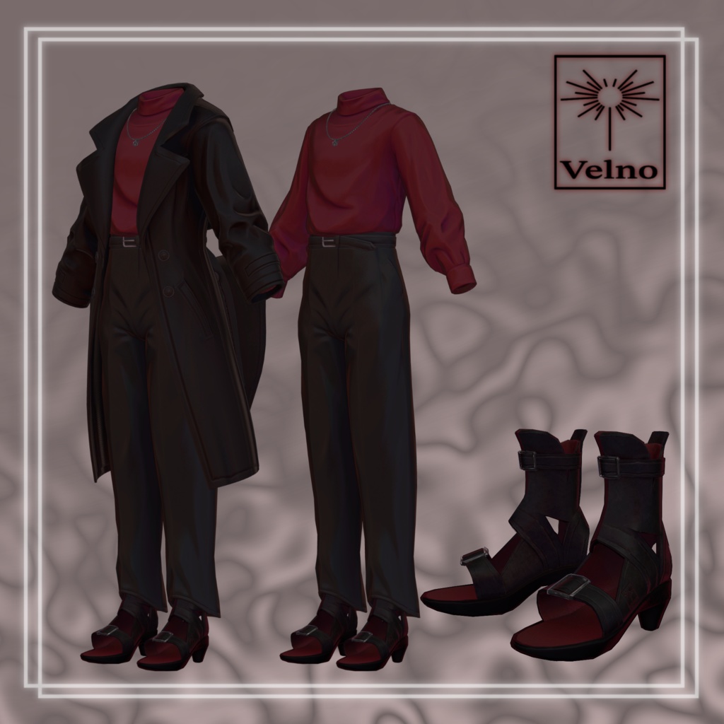 オリジナル3Dモデル「Velno(ヴェルノ)」