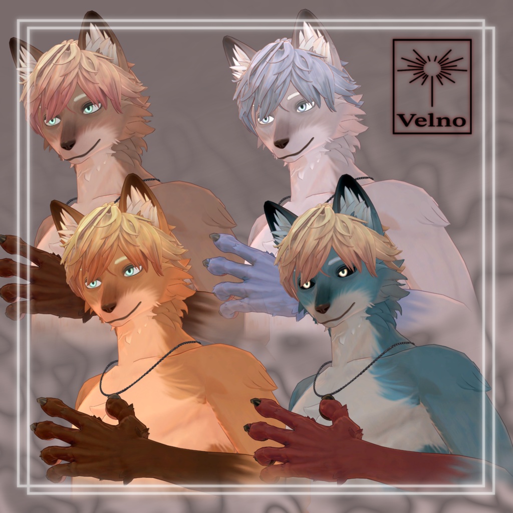 オリジナル3Dモデル「Velno(ヴェルノ)」