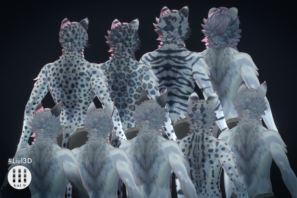 オリジナル3Dモデル「Liul(リウル)」