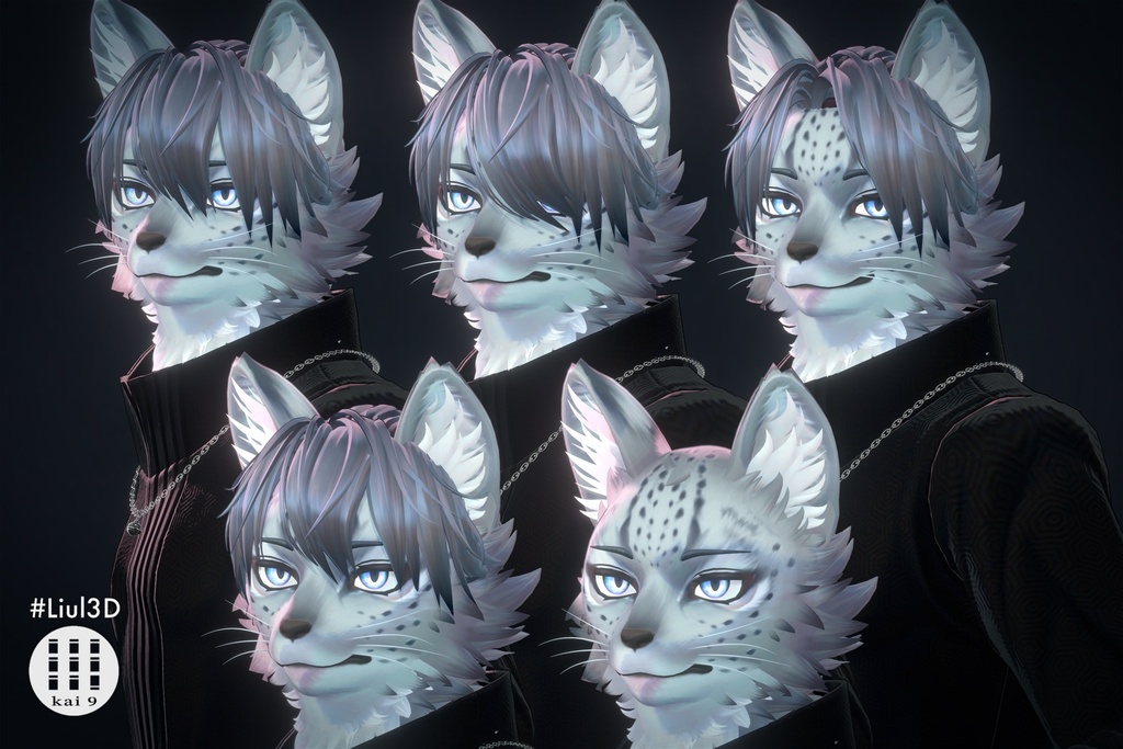 オリジナル3Dモデル「Liul(リウル)」