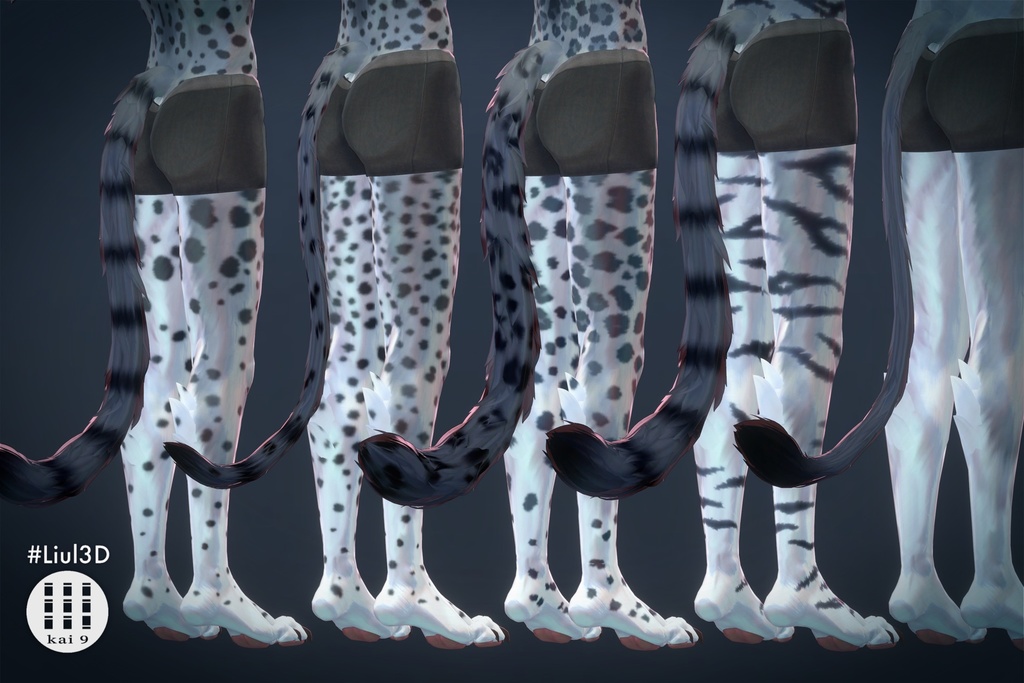 オリジナル3Dモデル「Liul(リウル)」