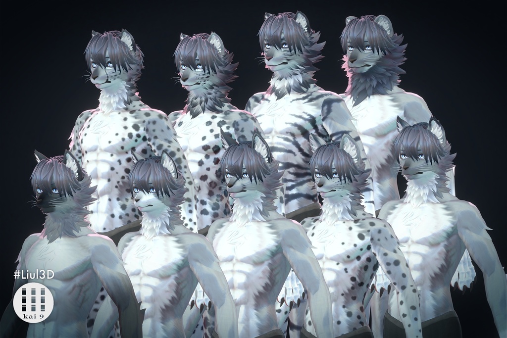 オリジナル3Dモデル「Liul(リウル)」