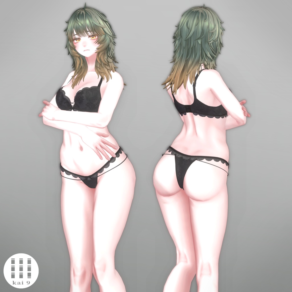 オリジナル3Dモデル「Mie(ミエ)」セール中!6000円→5000円