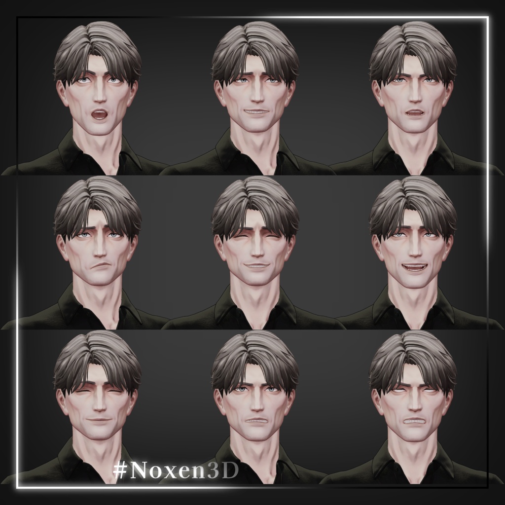 オリジナル3Dモデル「Noxen(ノクセン)」