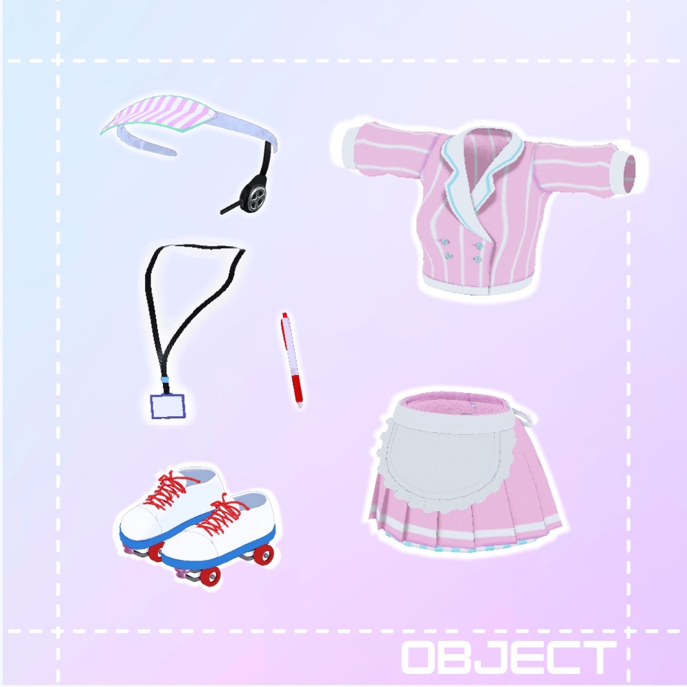 【5アバター対応】American Diner