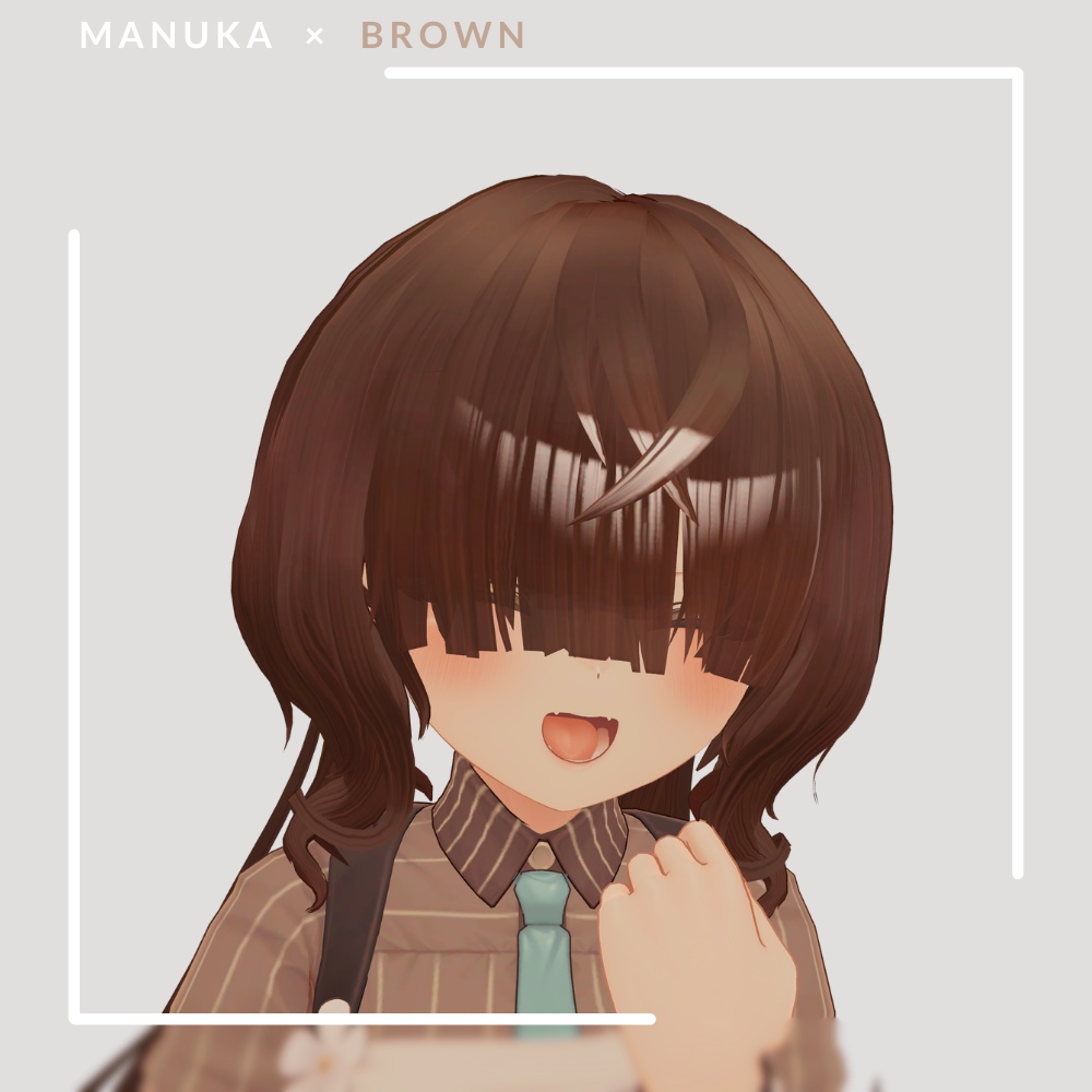 【VRC Hair】Mekakure Twin