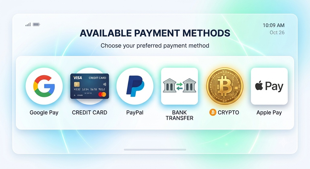会社不要!カード・仮想通貨・Apple Pay・Google Payで決済を受け取る方法