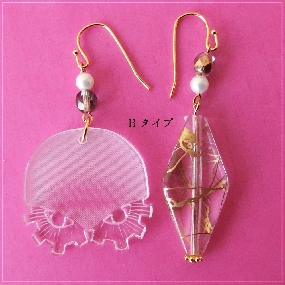 【金カム】鶴見イメージ耳飾り