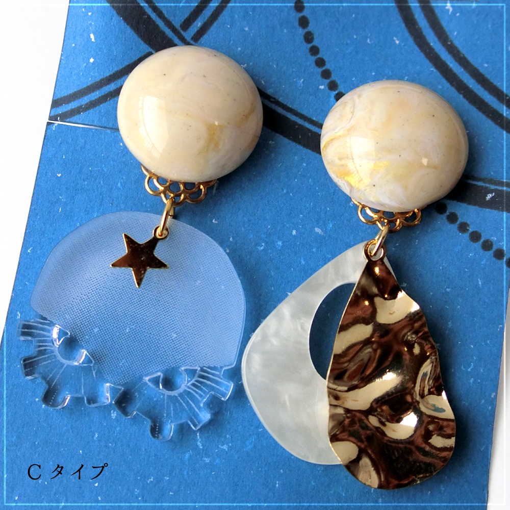 【金カム】鶴見イメージ耳飾り