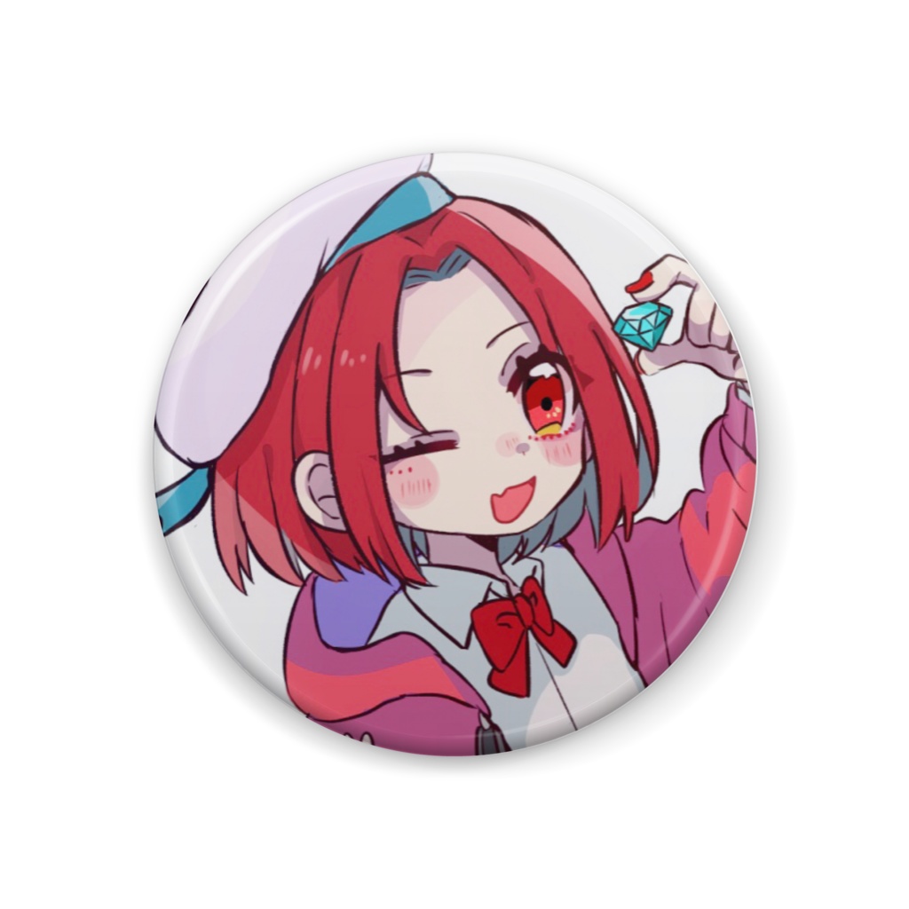 もきち 缶バッジ