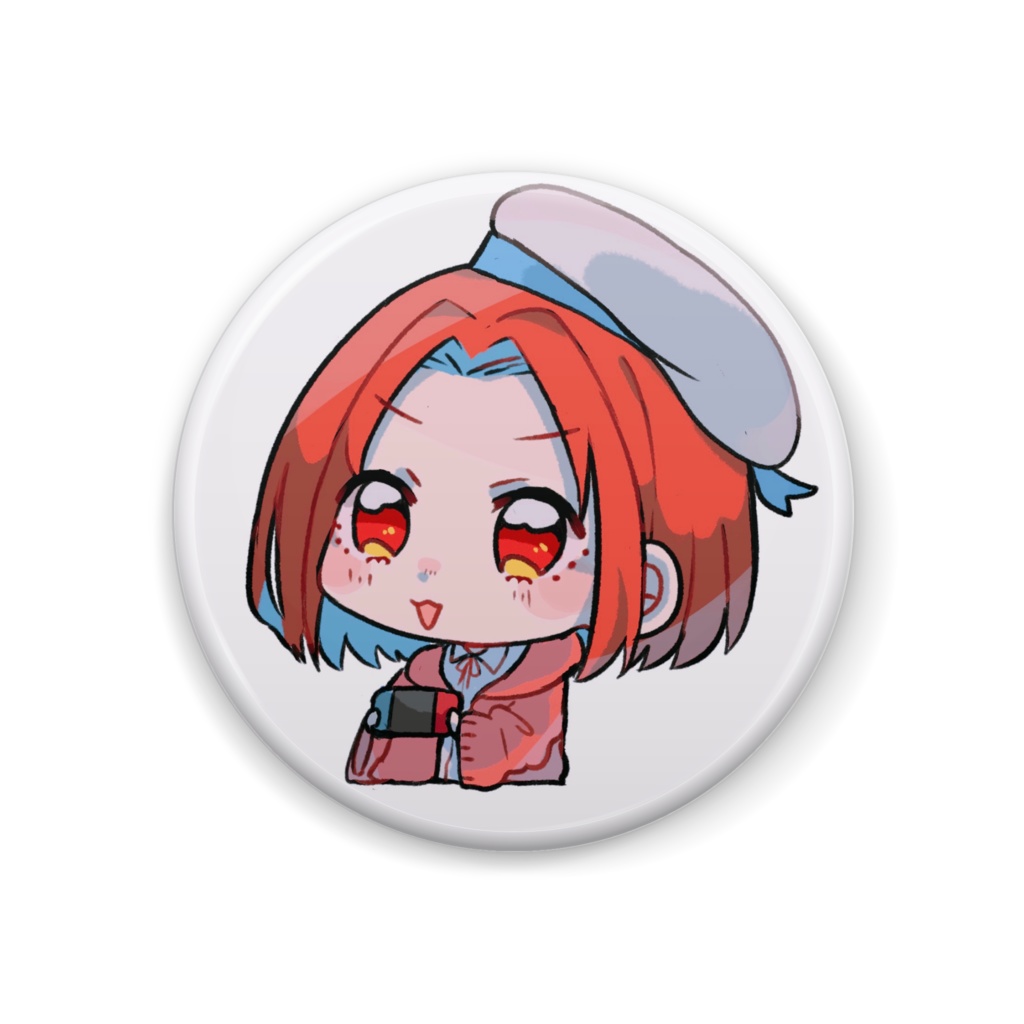 もきちミニver 缶バッジ