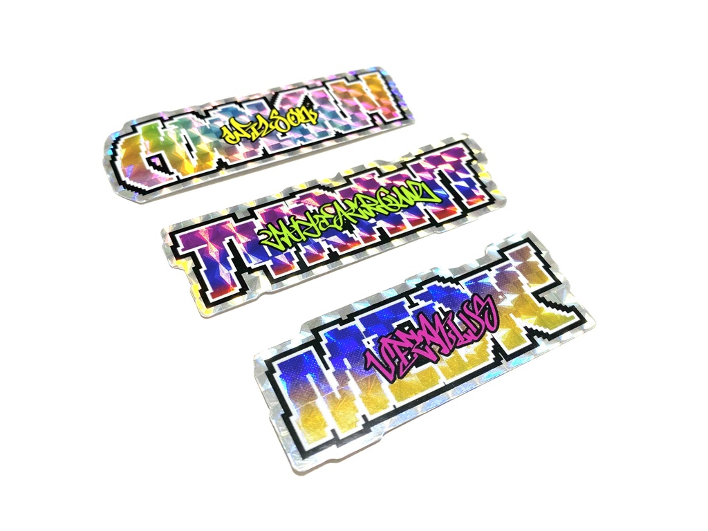 Krisis Name Stickers