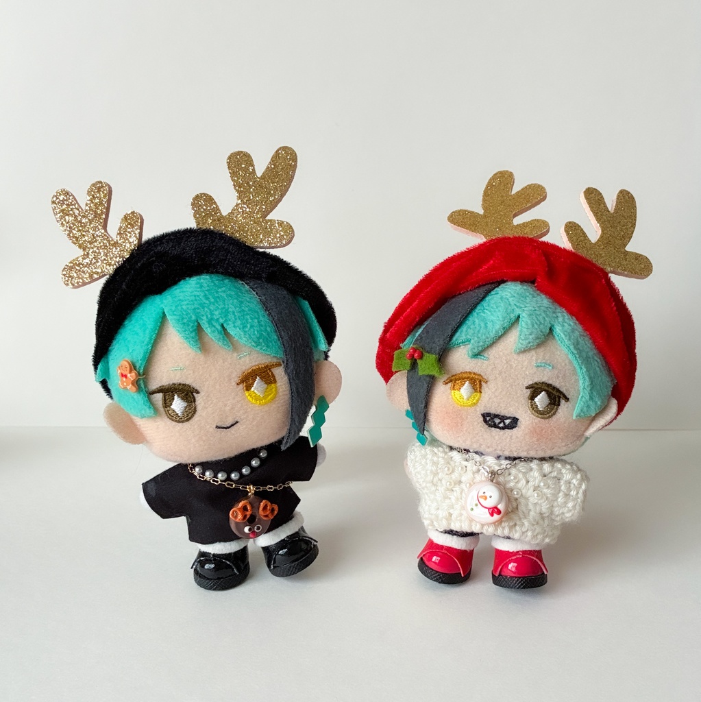 ⛄️スノーマンポシェット&ヘアピンSET🌲