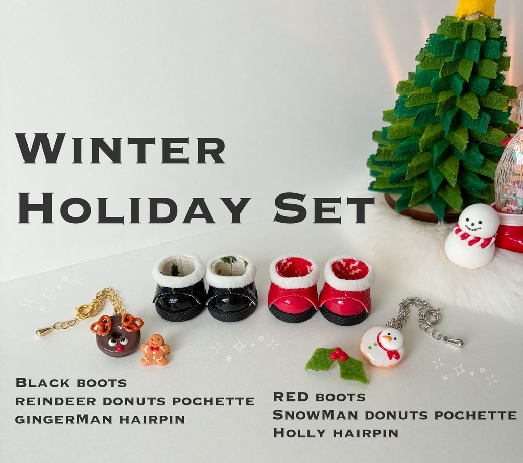 🖤winter holiday set❤️