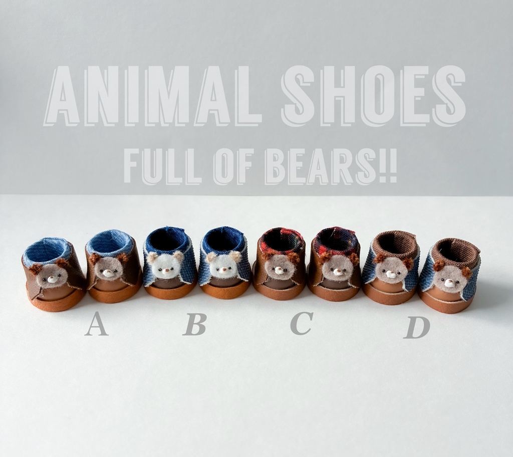 🐻animal shoes🐻‍❄️