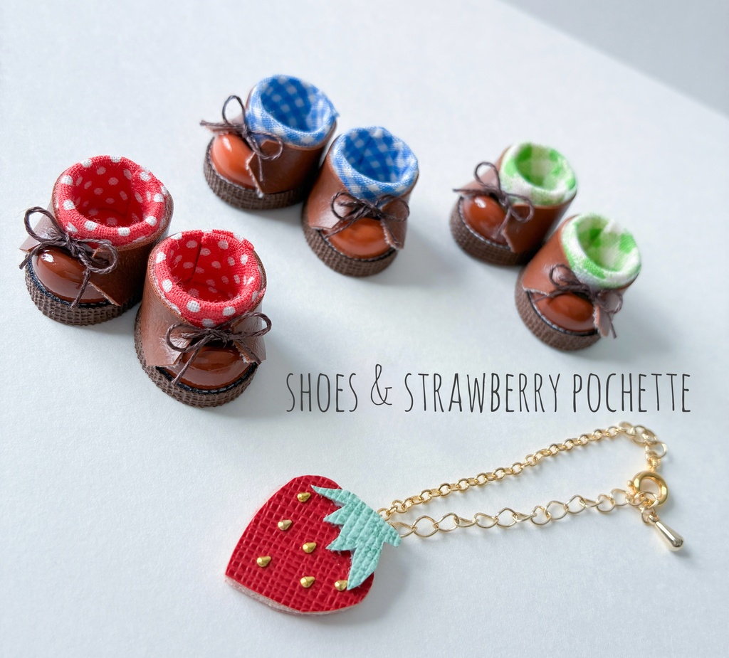 🌿靴とポシェットのセット🍓