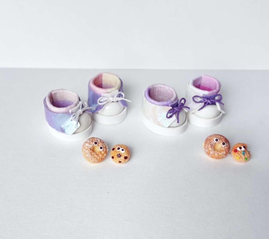 🫧Aurora sneaker🌈ヘアピン付き🍩🍪