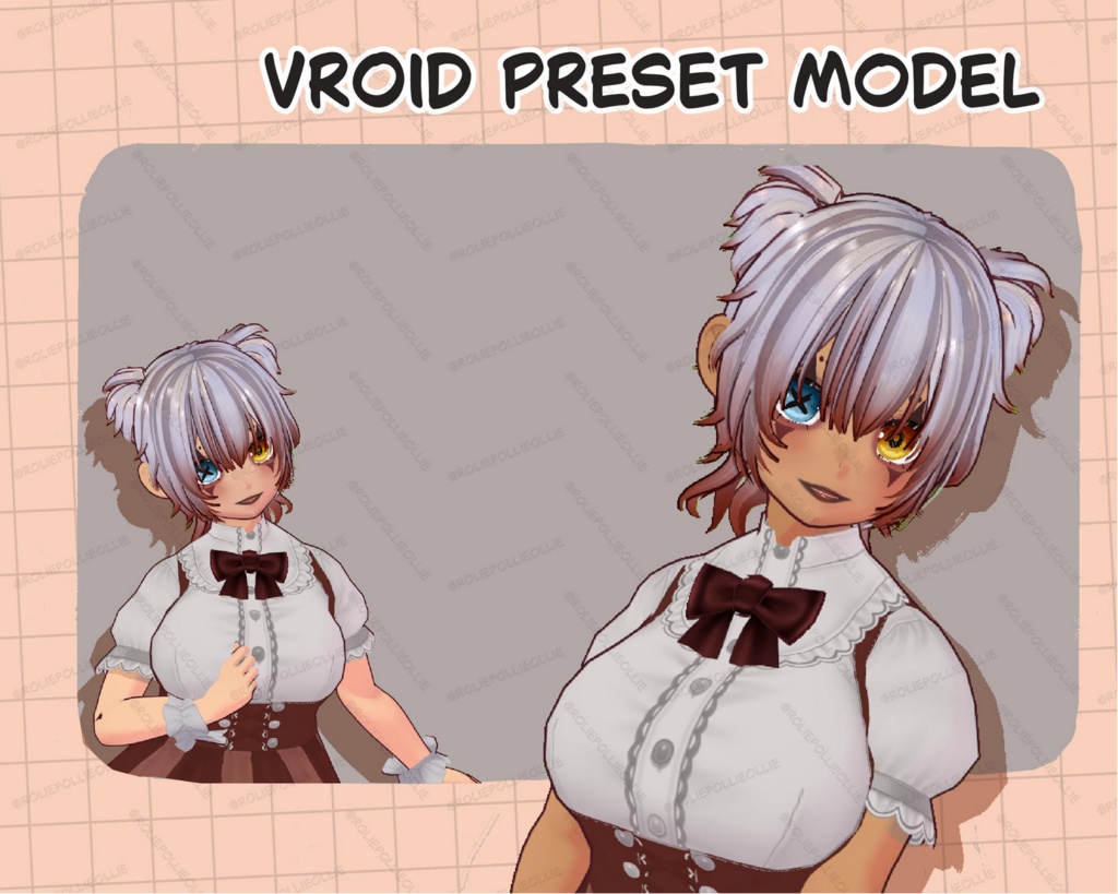 Clown Girl Vroid Vtuber