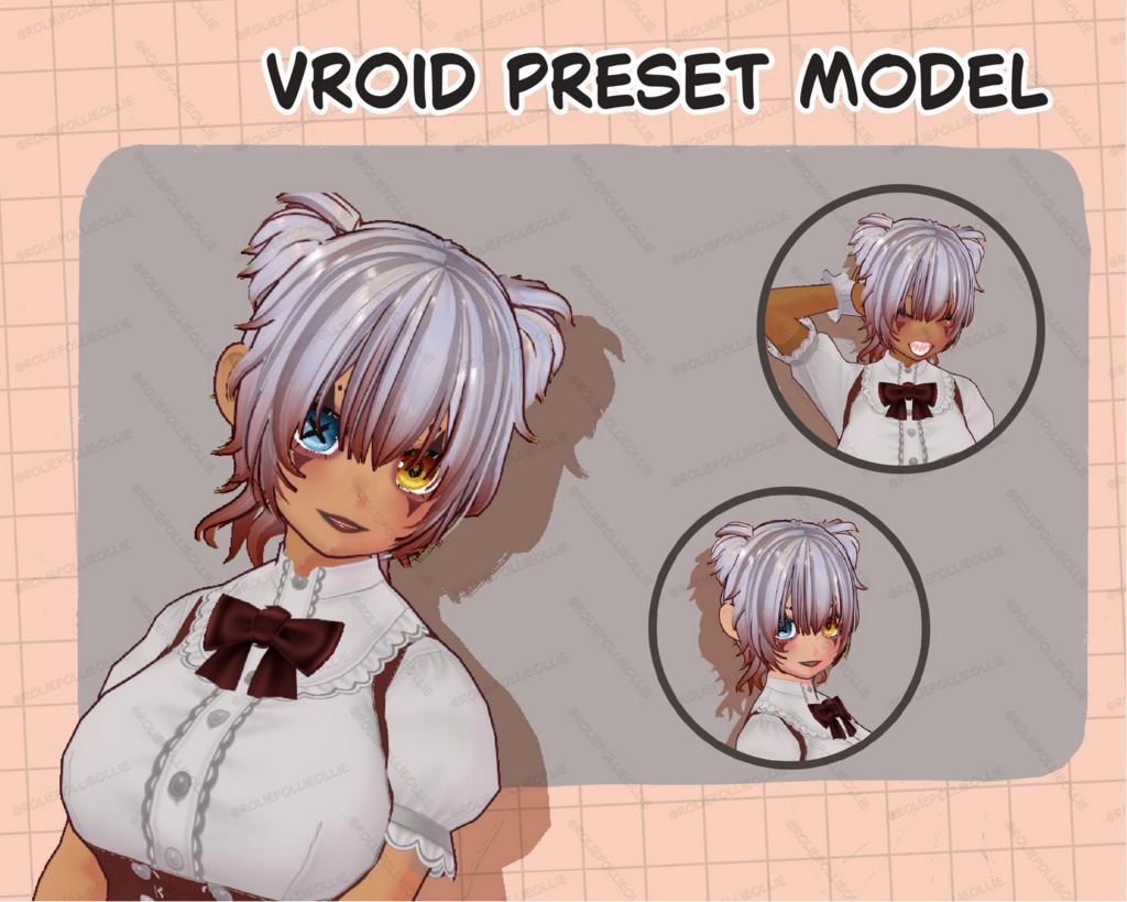 Clown Girl Vroid Vtuber