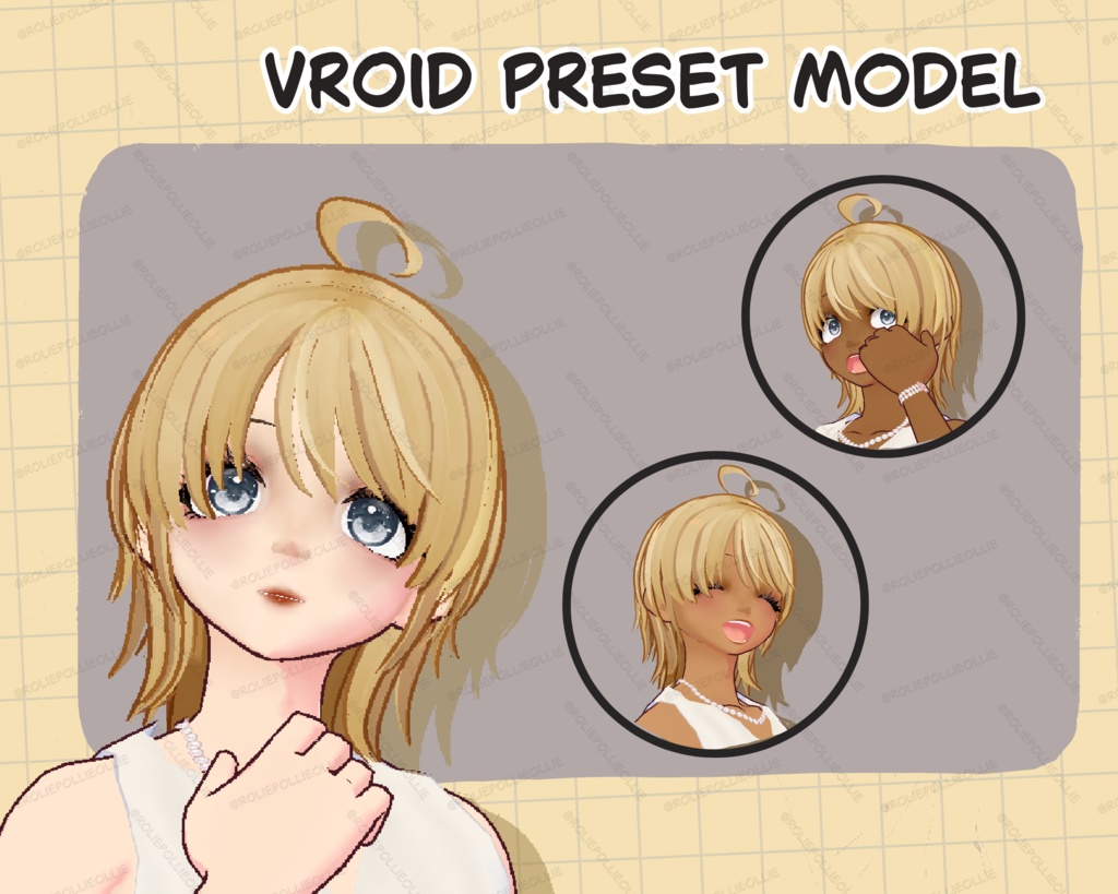1930's Vroid Girl Model