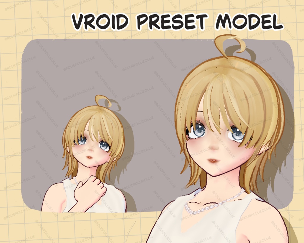 1930's Vroid Girl Model