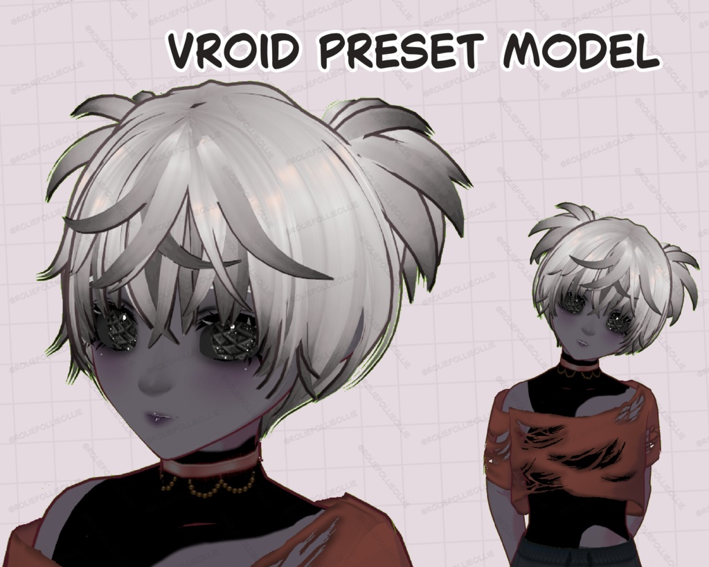 Spider Girl Vroid Vtuber (200jp)