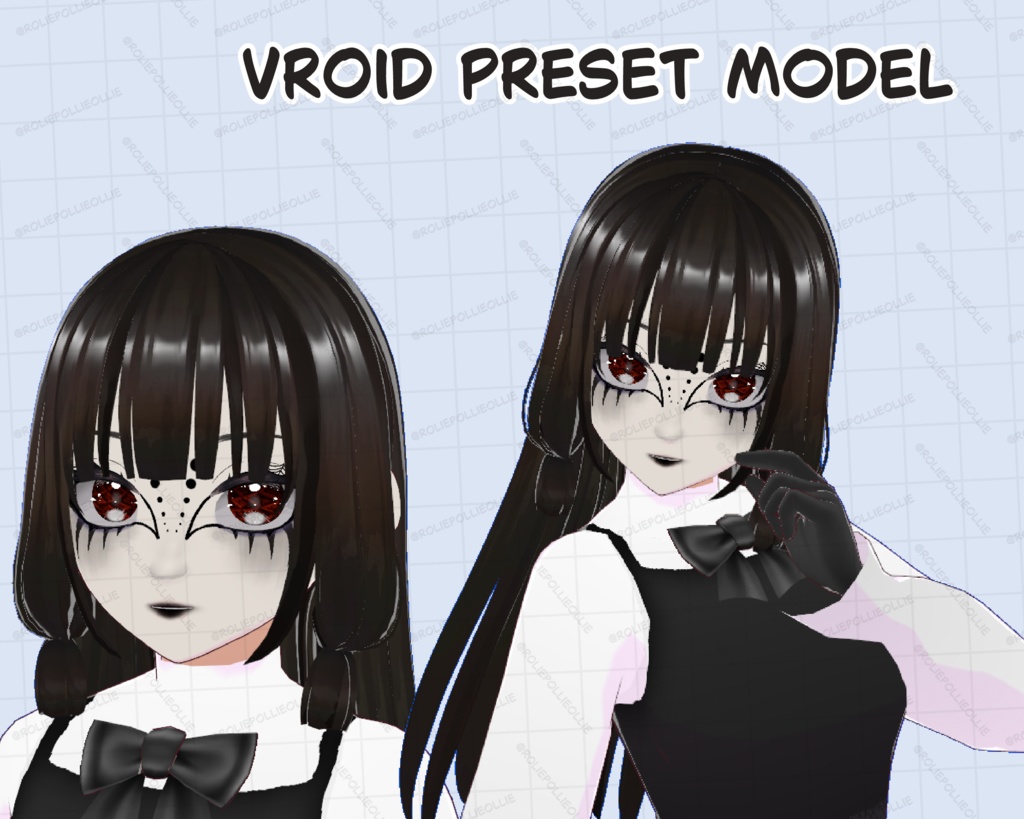 Goth Girl Free Vroid