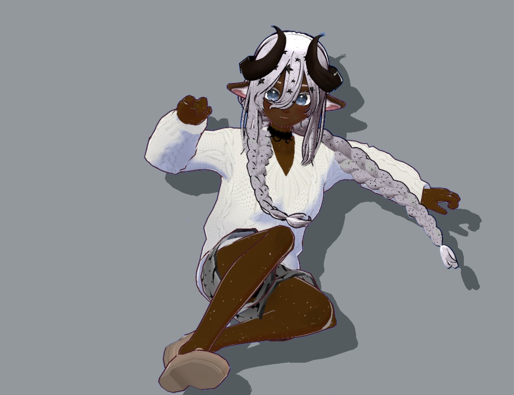 Sheep Girl Vroid Preset (200jp)