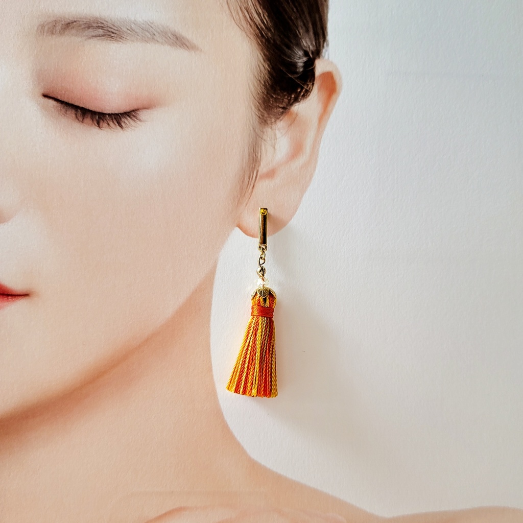 鬼滅の刃 イメージアクセサリー タッセルピアス かまぼこ隊