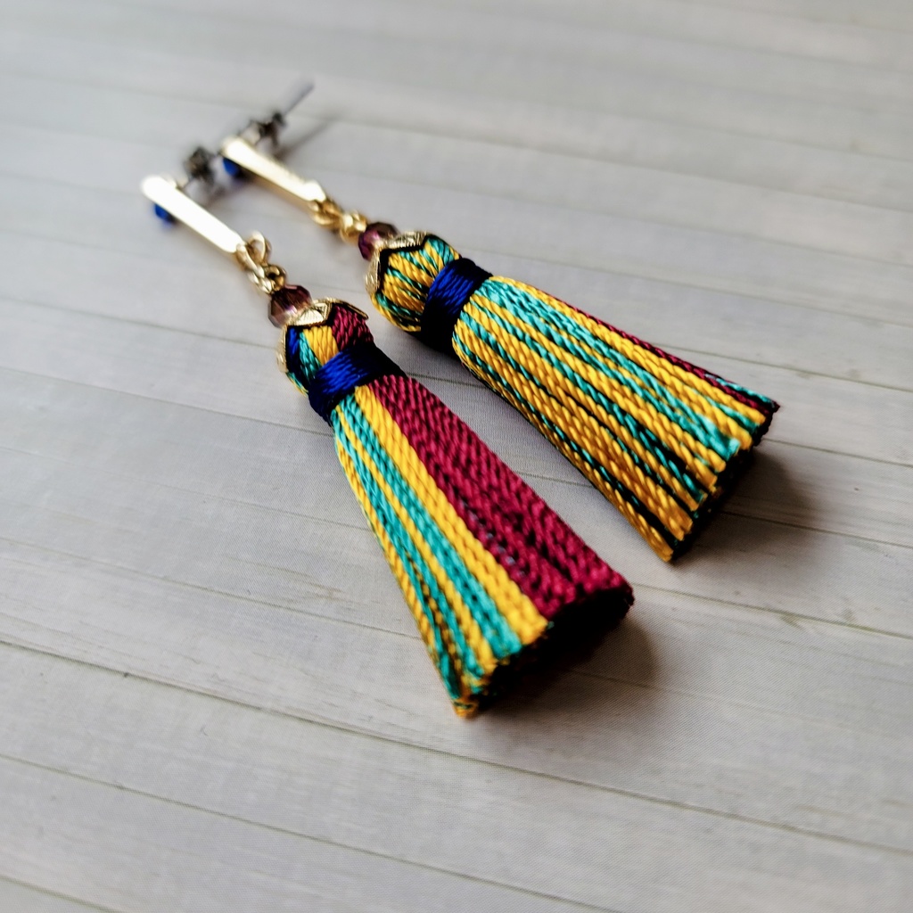 鬼滅の刃　イメージアクセサリー　タッセルピアス