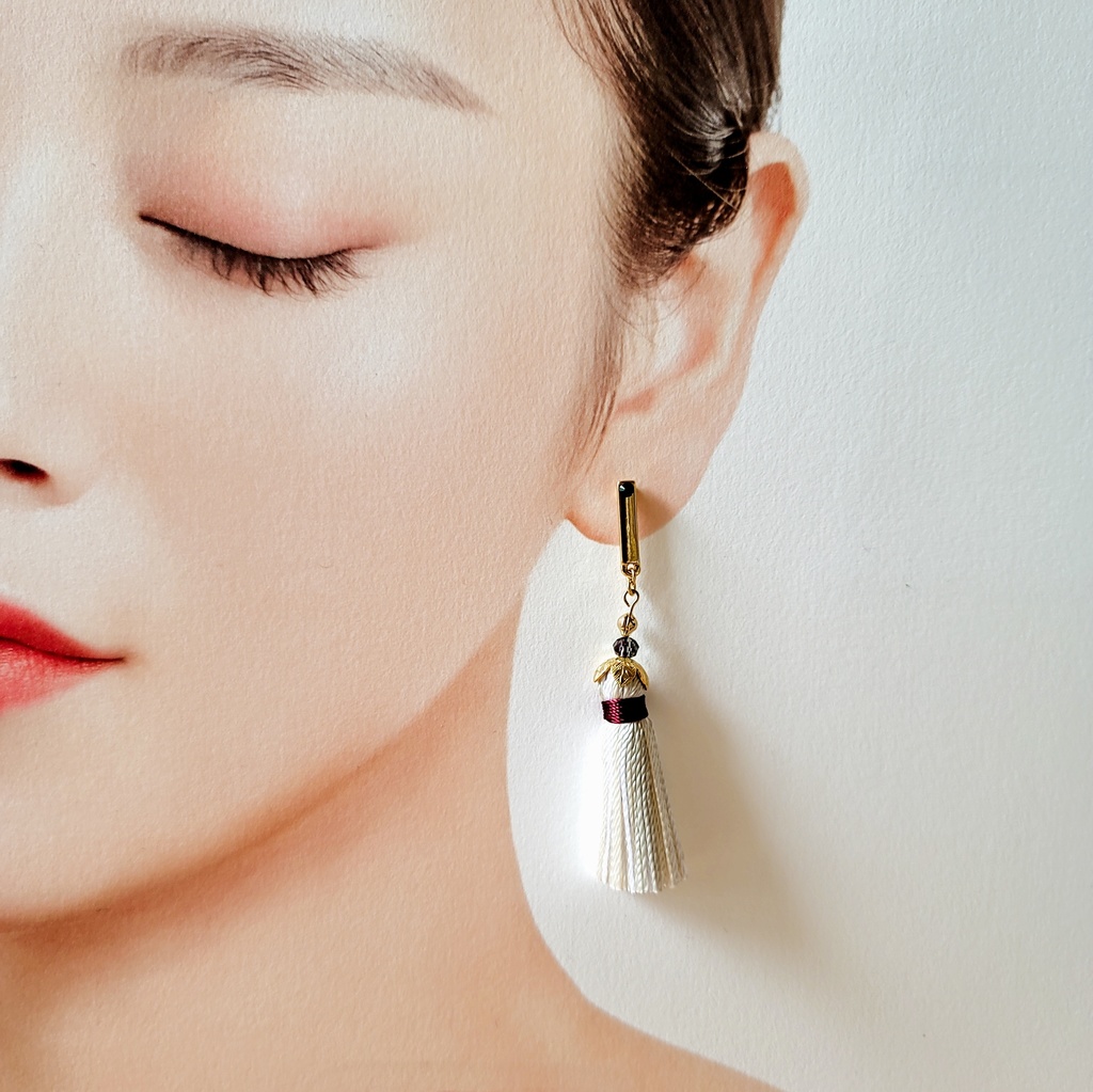 鬼滅の刃 イメージアクセサリー タッセルピアス