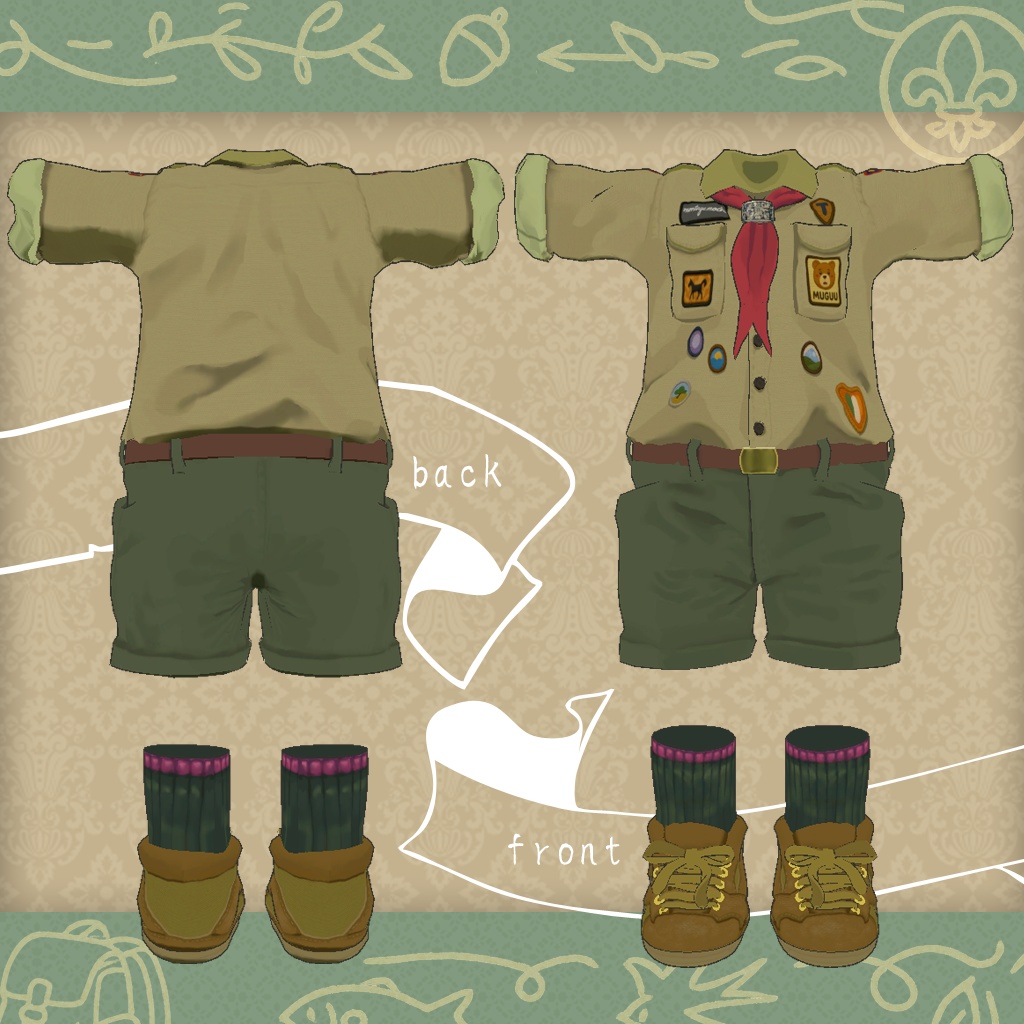 ボーイスカウト【まめふれんず】