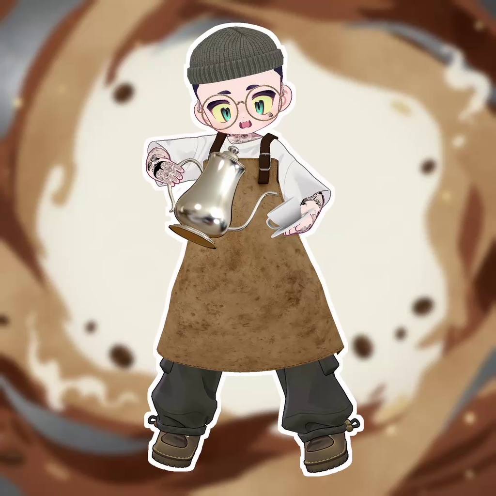 【100fw記念無料】メンズワーカーエプロン/Men's worker apron【まめふれんず】