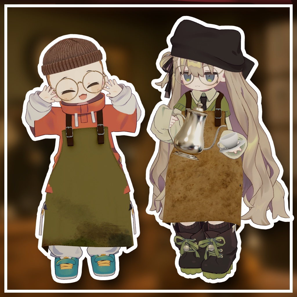 【100fw記念無料】メンズワーカーエプロン/Men's worker apron【まめふれんず】